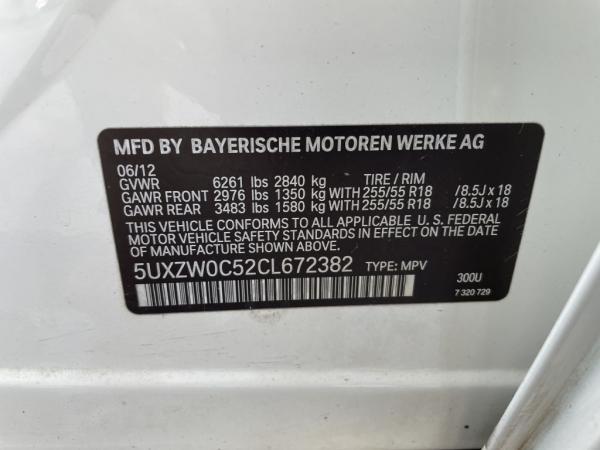 Used 2012 BMW X5 XDRIVE35D XDRIVE35D