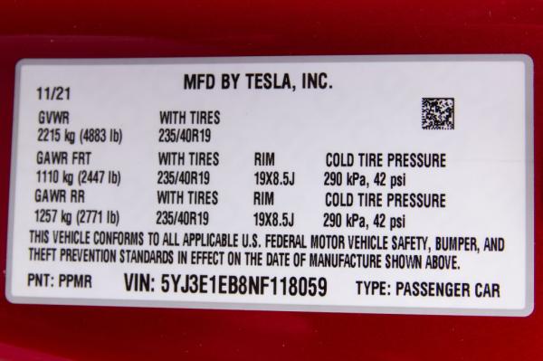 Used 2022 TESLA MODEL 3