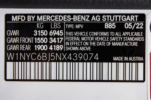 Used 2022 Mercedes Benz G CLASS G550