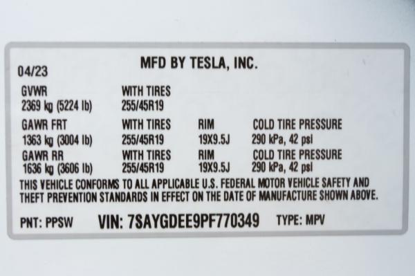 Used 2023 TESLA MODEL Y