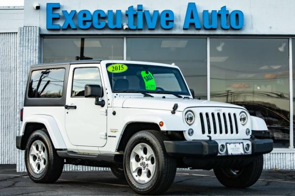 Used 2015 JEEP WRANGLER SAHARA