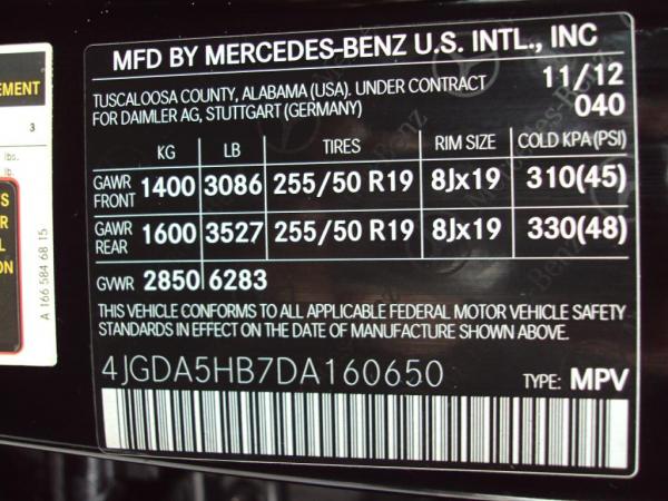 Used 2013 Mercedes Benz ML350 4MATIC 350 4MATIC