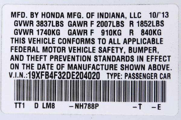 Used 2013 HONDA CIVIC HYBRID L HYBRID L