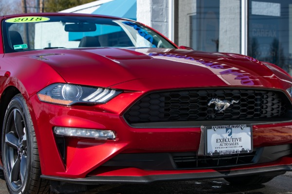 Used 2018 FORD MUSTANG convertible