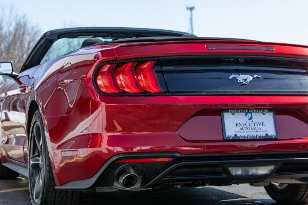 Used 2018 FORD MUSTANG convertible