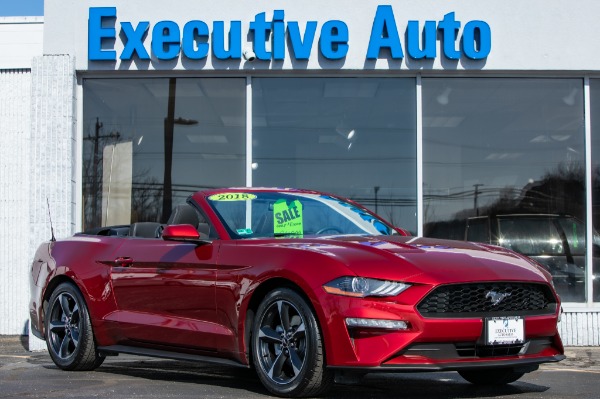 Used 2018 FORD MUSTANG convertible